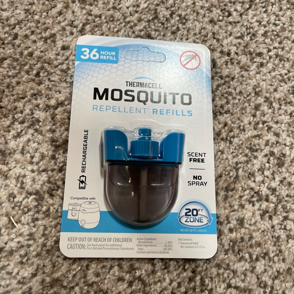 Thermacell Mosquito Radius Zone 36-Hour Outdoor Mosquito Control Repeller Refill